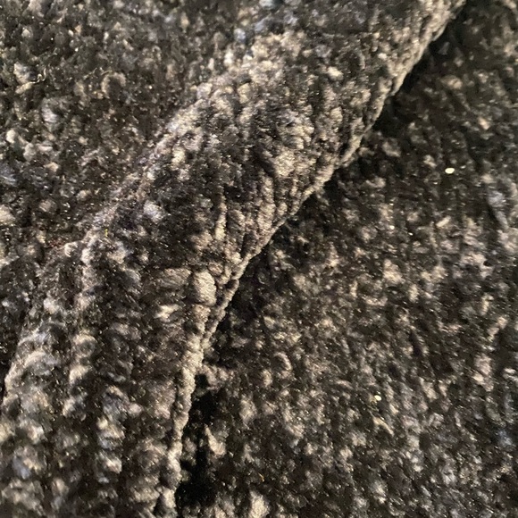 Zara Chenille Chunky V-Neck Sweater - Picture 4 of 6